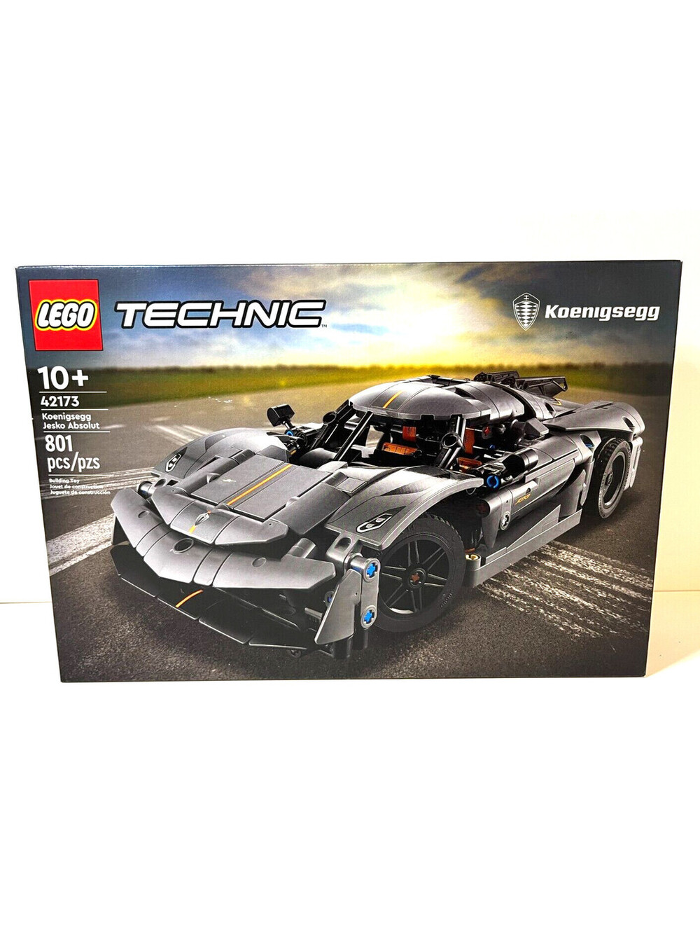 LEGO Technic Koenigsegg Jesko Absolut 42173 801 pcs BRAND NEW IN BOX
